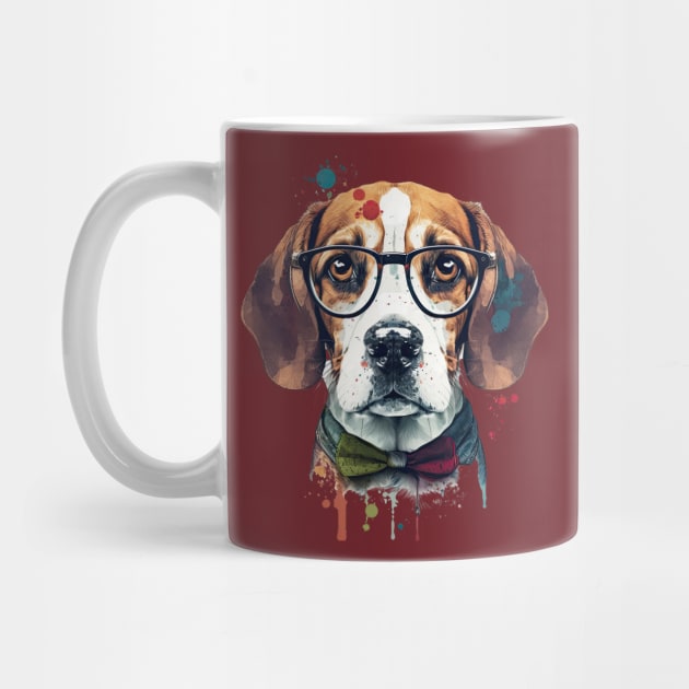 Hipster Beagle by JayD World